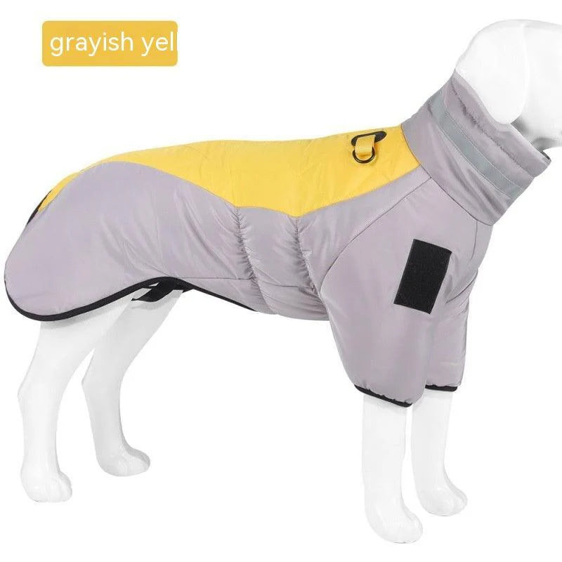 Winter Dog Coat Waterproof Pet Clothes for Dogs Warm Thicken Dog Vest Custom Labrador Jacket