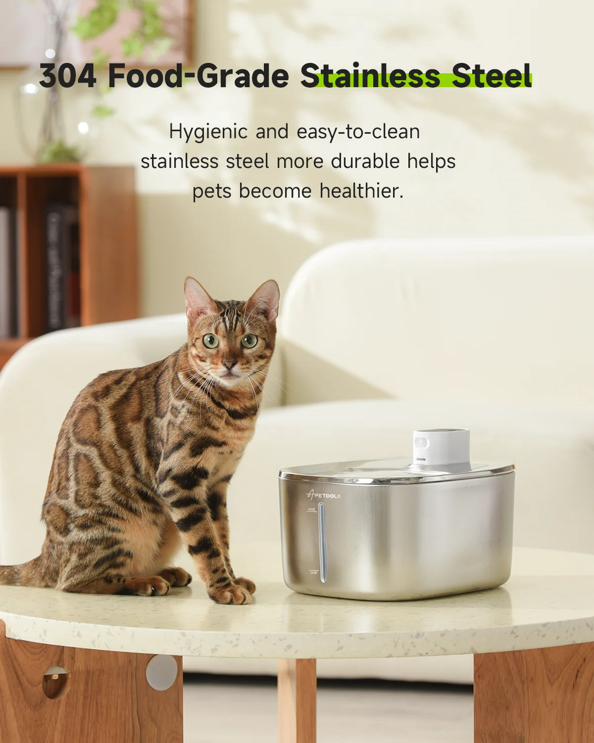 4L Wireless Automatic Cat and Dog Water Fountain with Sensor - Pet Water Dispenser Accessories