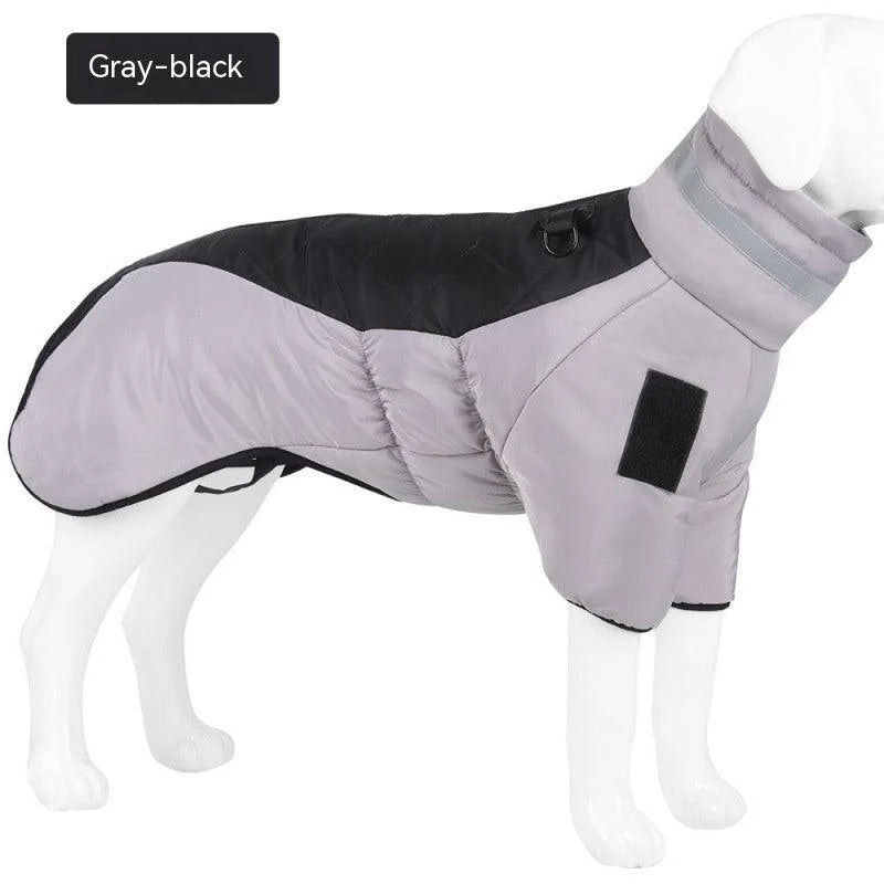 Winter Dog Coat Waterproof Pet Clothes for Dogs Warm Thicken Dog Vest Custom Labrador Jacket